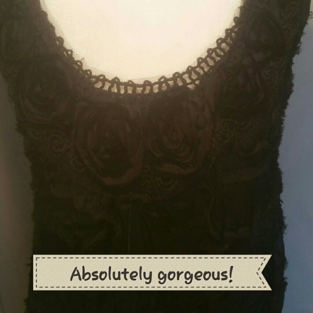 Black dressy shift dress